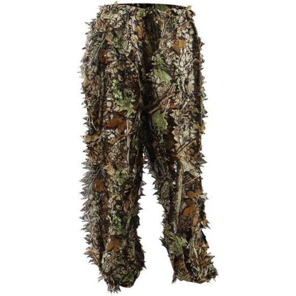 Leafy Hunting Suit 3D Lightweight Hooded Camouflage Ghillie Breathable XXL New - Picture 5 of 6
